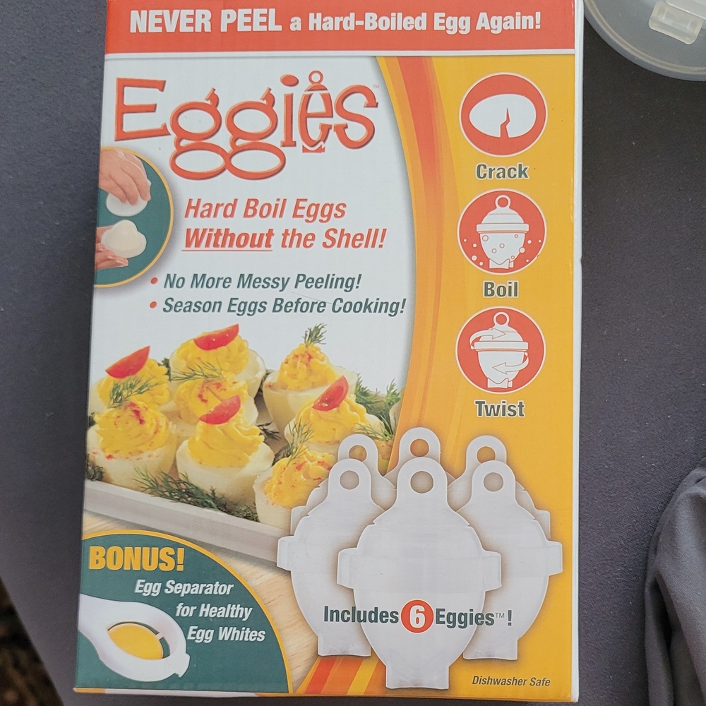 Hard Boiled Egg Maker - White